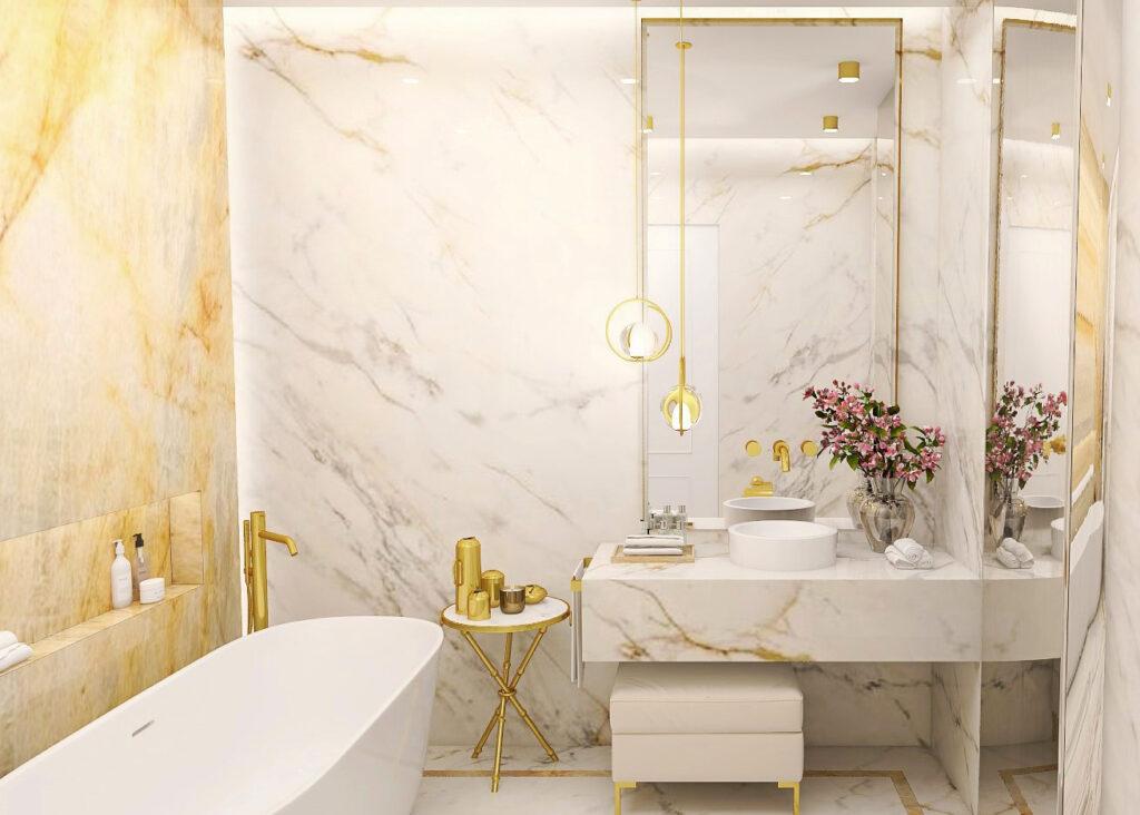 Oaza luksusu na niewielkiej przestrzeni – inspirująca łazienka z wyjątkowym designem